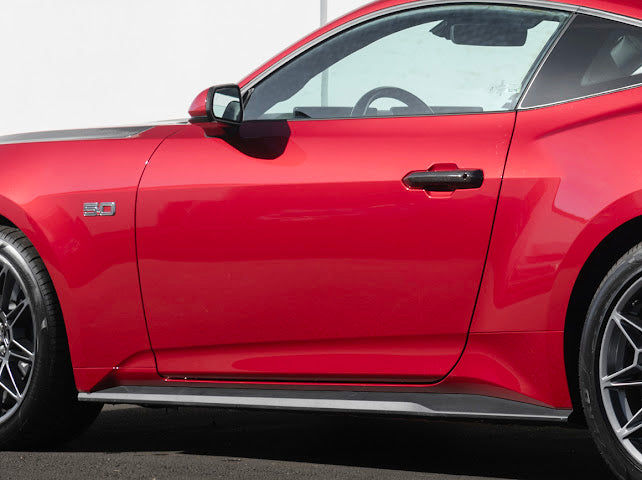 2024-UP FORD MUSTANG S650 | CARBON FIBER DOOR HANDLE COVER